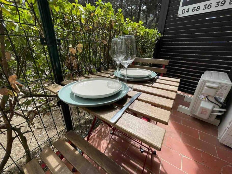 Appartement Charmant Studio Climatise A 50 M De La Plage à Argelès-sur-Mer Extérieur photo